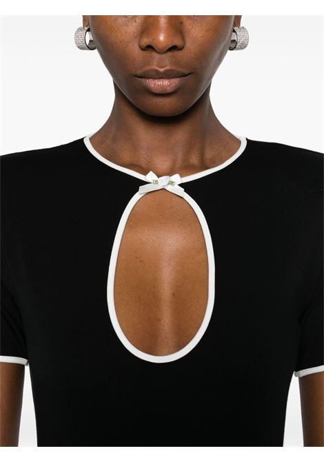 Black cut-out midi dress Rowen rose - women ROWEN ROSE | RRJ121BLK